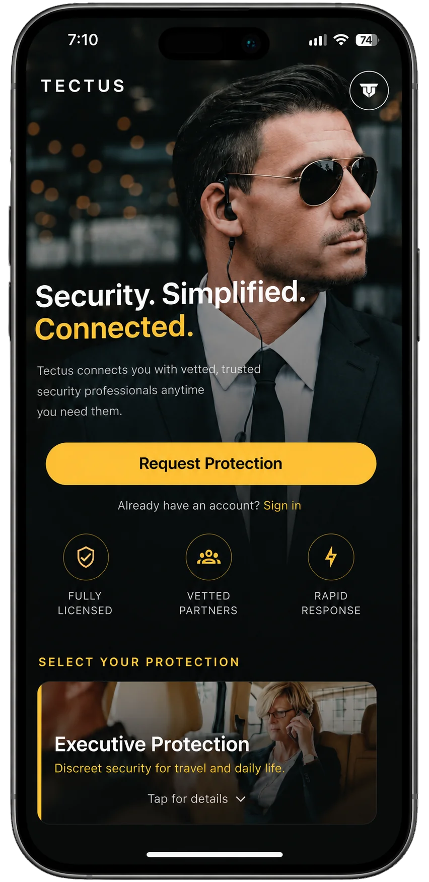 Tectus app