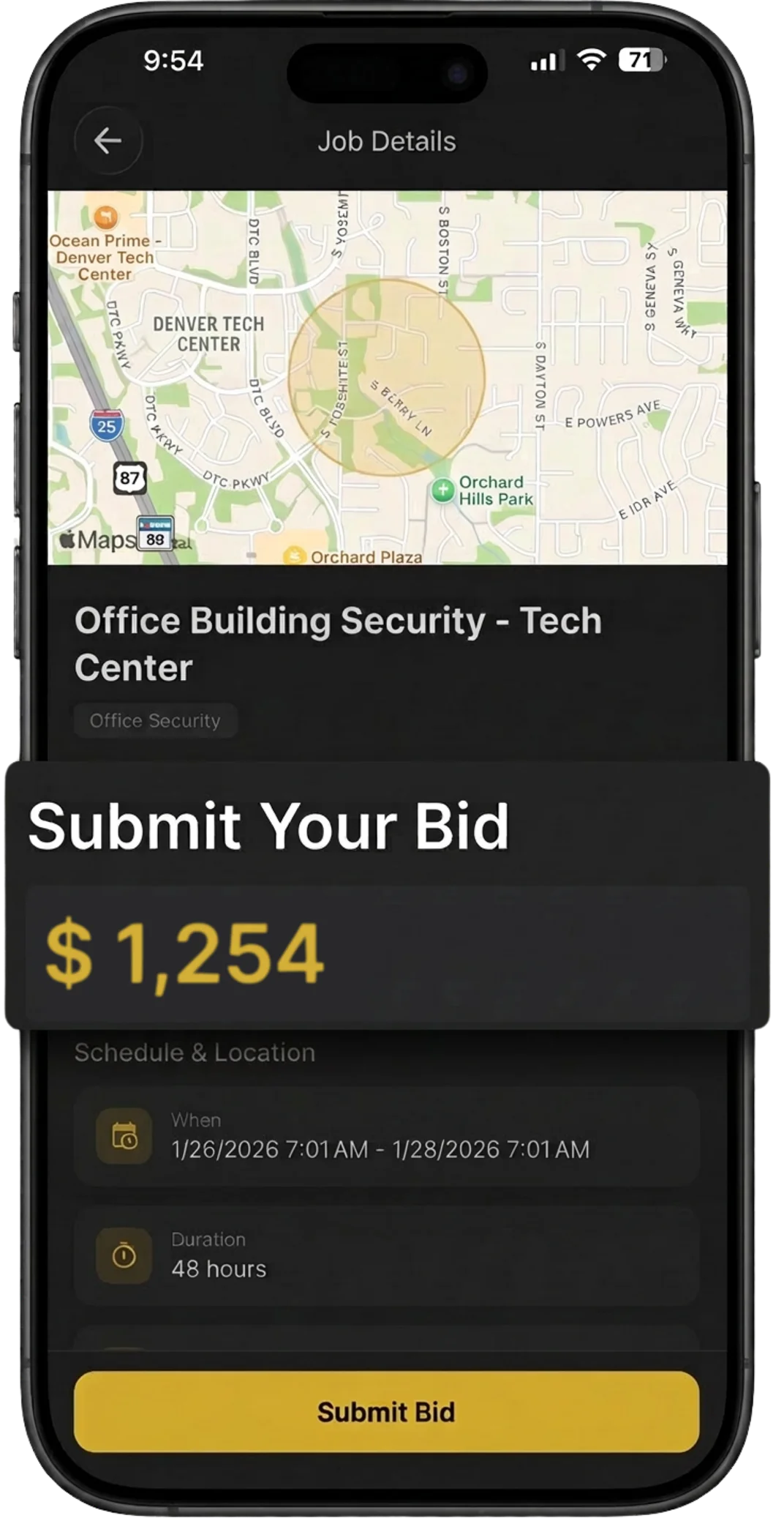 Tectus GO app